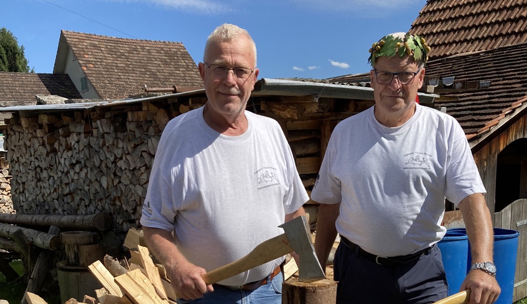Bruno Städler und August Segmüller Bruno Städler und August Segmüller