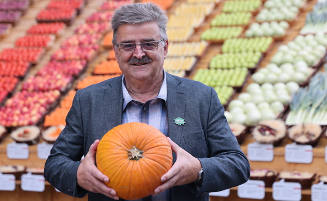 Der Rheintaler Gemüsekönig Stefan Britschgi verabschiedet sich als Präsident der Olma-Produkteschau