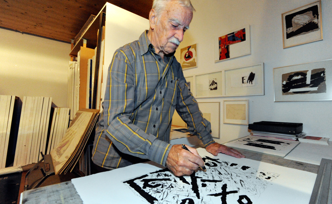 Erinnerungen an den Rheintaler Künstler Josef Ebnöther: «Er war durch und durch authentisch»