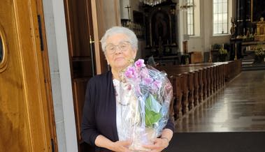 Vreni Fässler als Kommunionspenderin verabschiedet