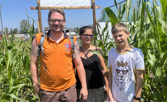Viele sagen: «Wir kommen sicher wieder ins Maislabyrinth»