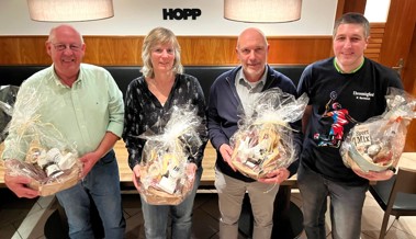 Vier verdienstvolle Mitglieder des BC Oberrheintal an der HV geehrt