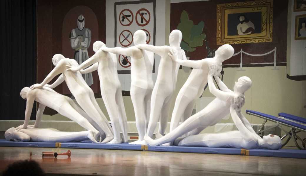 Nachts im Museum spukt es.
