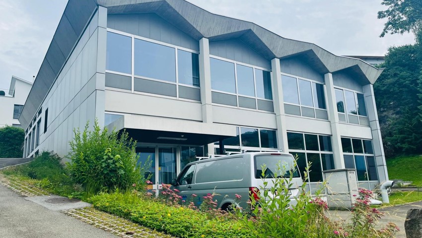 Das Wasserwerk Grüebli. Das Wasserwerk Grüebli.