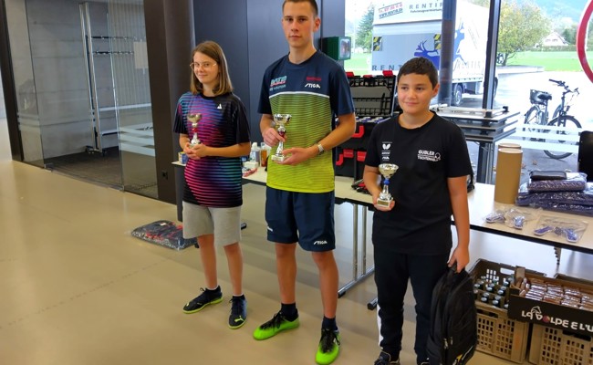 Tischtennisturnier mit neuer Rekordteilnahme beim TTC Oberriet
