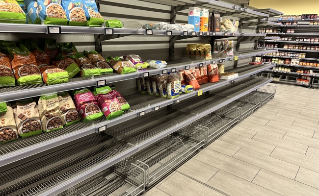 Apokalyptische Einkaufsstimmung: Dabei wollte ich nur Znacht einkaufen