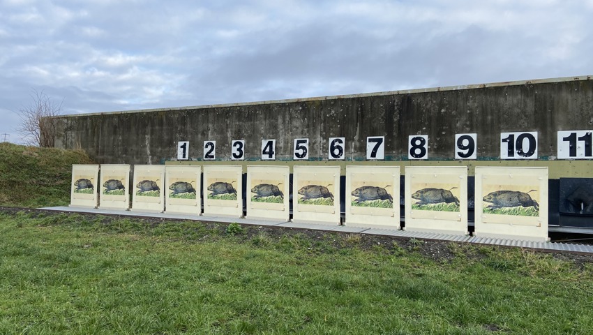 Die Oberrieter «Wildsauen» warten auf ihre Jäger. 