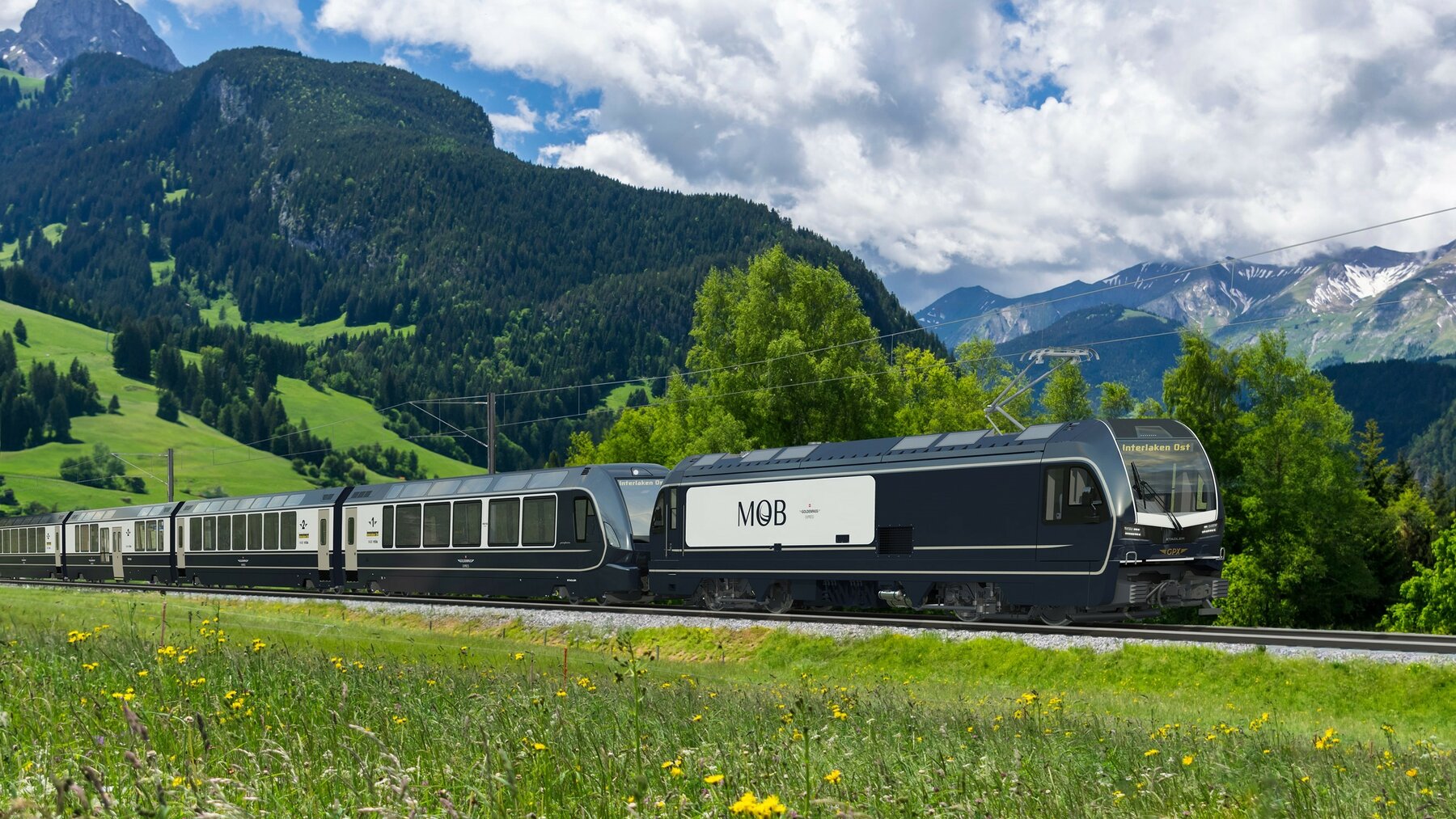 Stadler liefert sechs Meterspur-Lokomotiven an die Montreux-Berner