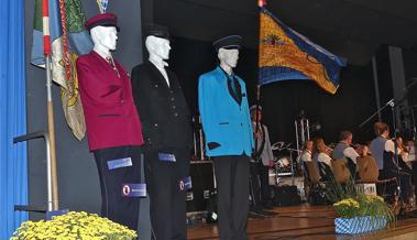 Schicke neue Uniform für die MG Diepoldsau