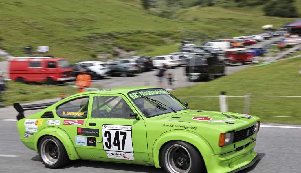 René Leutenegger im Opel Kadett: Der Vorderländer war am Arlberg-Bergslalom nicht zu bezwingen. 