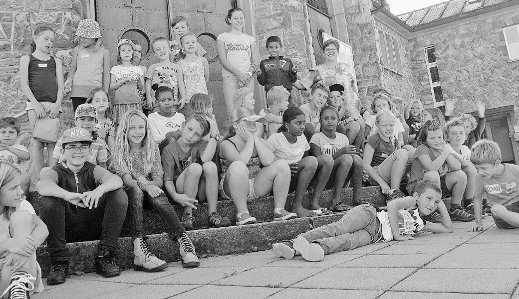 Basteln, Spiel, eine Geschichte und Spass standen auf dem Programm am Kindernachmittag. Bild: pd