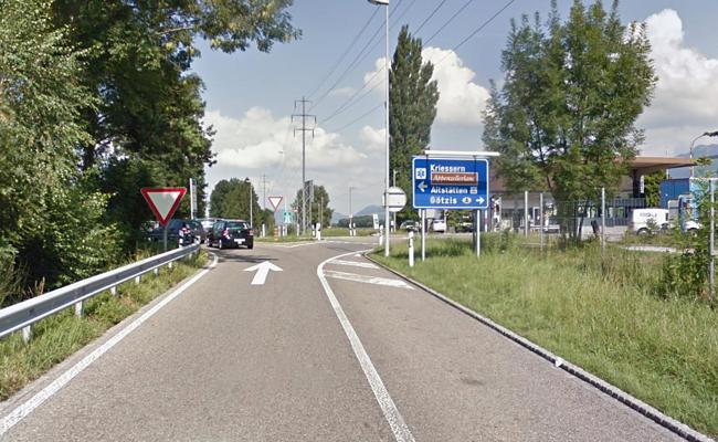 Autobahnausfahrt Kriessern-Ost eine Nacht lang gesperrt