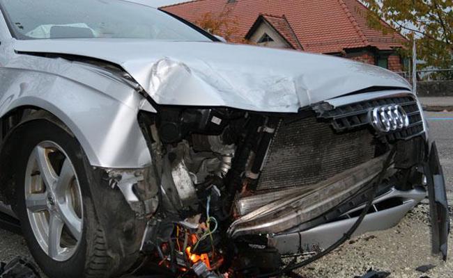 Kollision zweier Personenwagen