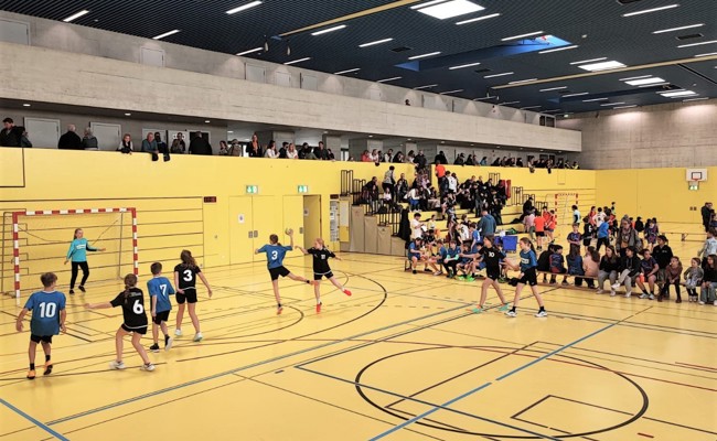 Schulhandballturnier des HC Rheintal war wieder ein Erfolg