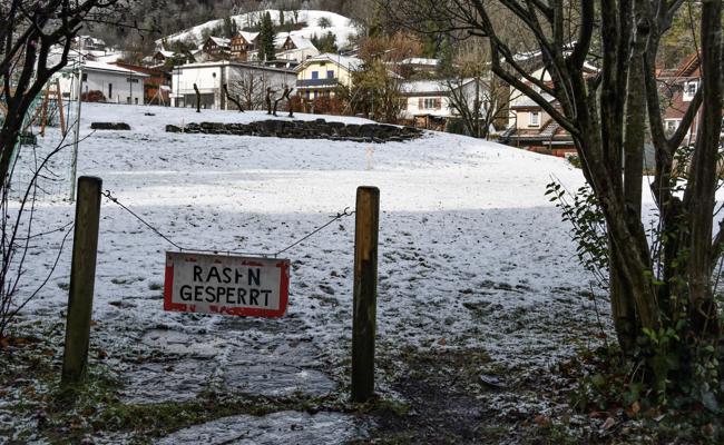 Aus Spielwiese wird ein Hartplatz