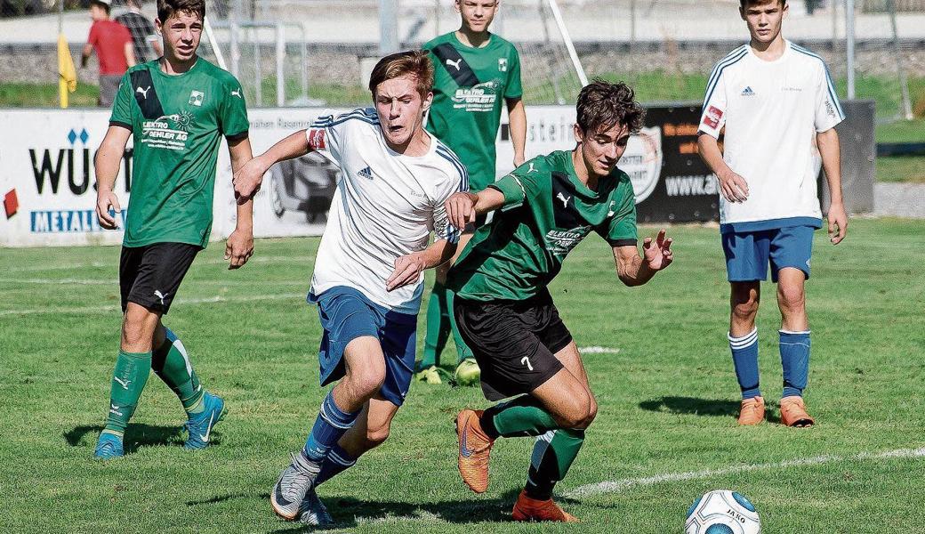 Rebsteins B-Junioren gaben am Max-Rohner-Gedenkturnier ein gutes Bild ab.