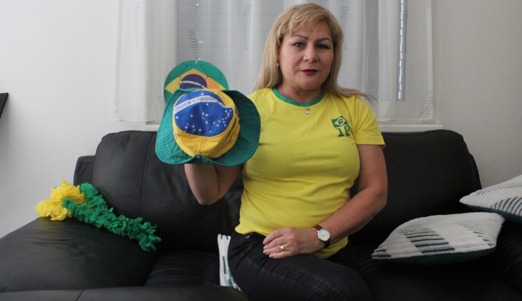 Marileides Gyger träumt von Brasiliens sechstem Weltmeistertitel.