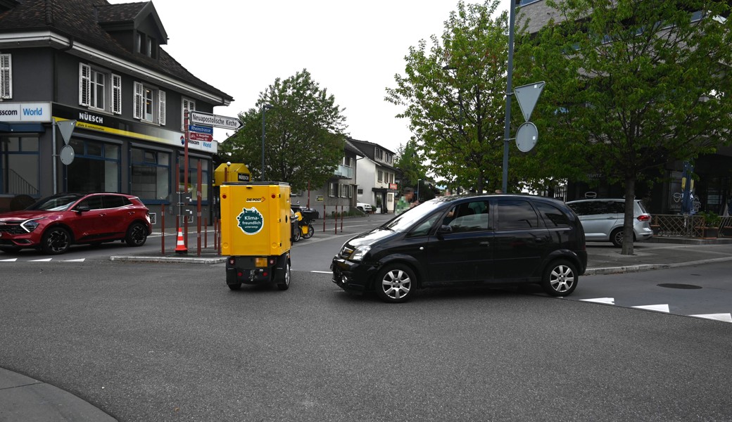 Der Zusammenstoss ereignete sich am Pfingstsamstag vor 08.45 Uhr.