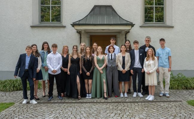 Die Konfirmation stand  im Zeichen der Hoffnung