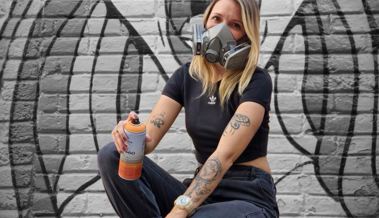 Streetart Künstlerin: «Muss mir immer noch Sprüche anhören wie: für eine Frau malst du aber toll»
