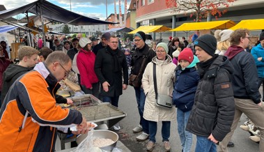 In Diepoldsau gab es Weihnachtsstimmung trotz Baustelle