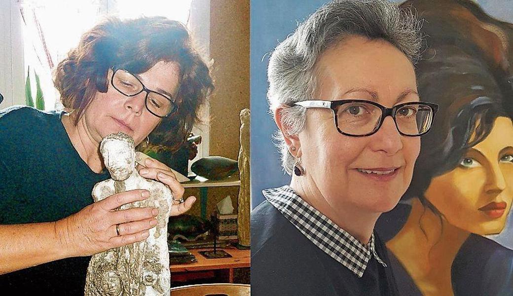 Damaris Zehentmayer (l.) und Esther Torretti-Steiner.