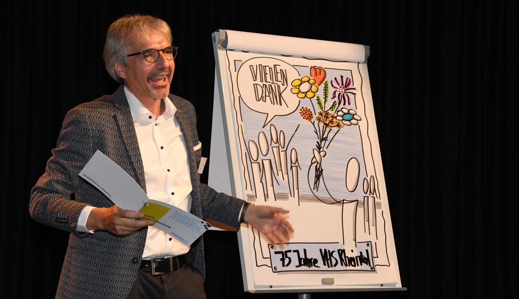 Michael Vogt, Vizepräsident Volkshochschule Rheintal.