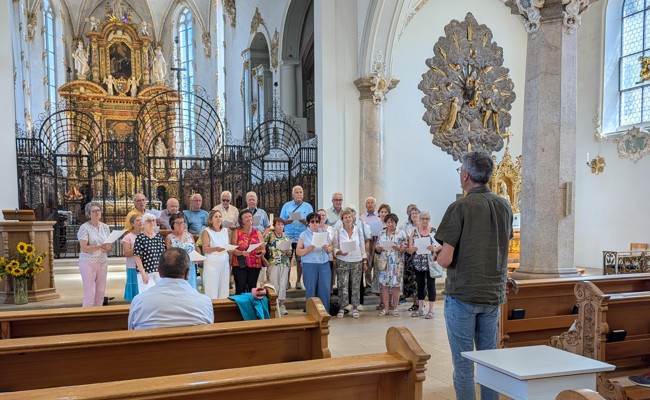 Chorausflug des katholischen Kirchenchors