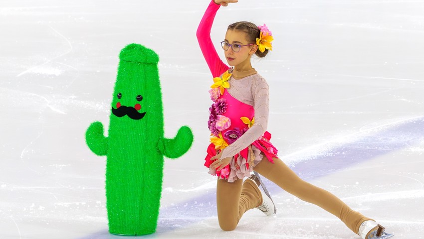 Um die grosse Show ging es in den Artistic-Programmen, wo Requisiten und fantasievolle Kostüme ebenso zählten wie die sportliche Leistung.