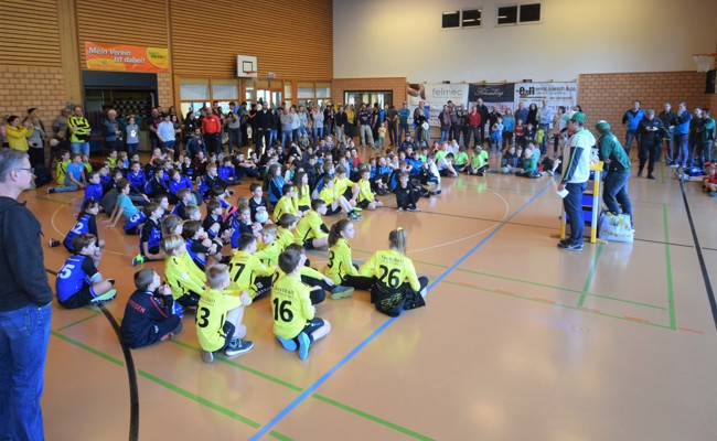Faustballwochenende im Rebsteiner Progy-Zentrum