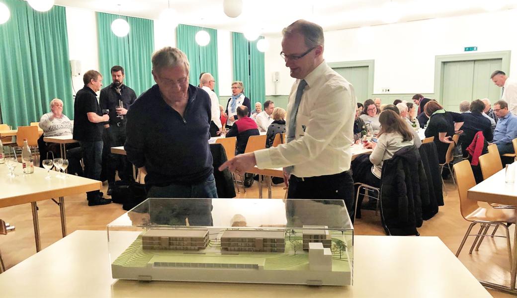 Die Ortsbürger stimmten dem Kredit für die Überbauung zu. 