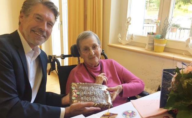 Ein 102. Geburtstag im Altersheim Heiden