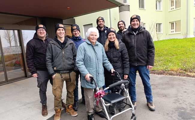 Blattabrass auf erfolgreicher Spendentour