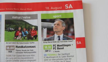 Montlingen im Fernsehheftli