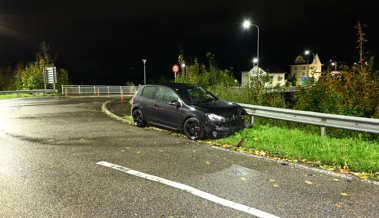 Autobahneinfahrt: Selbstunfall in fahrunfähigem Zustand