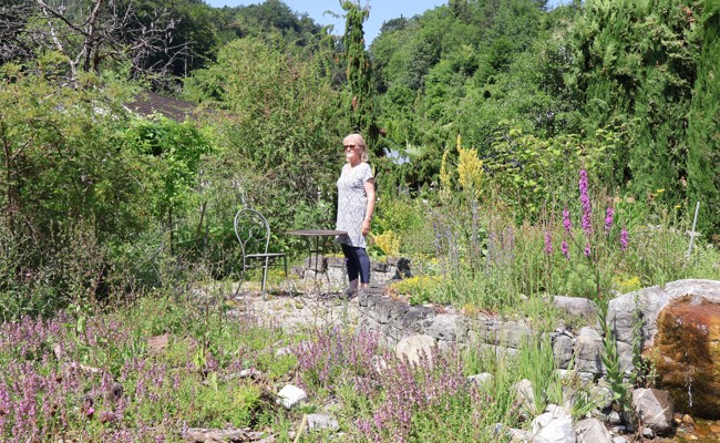200 einheimische Pflanzen machen diesen Garten zum Lebensraum