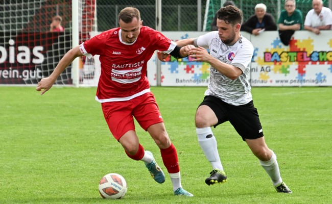 Für den FC Montlingen ging es 2024 vom Regen in die Sonne