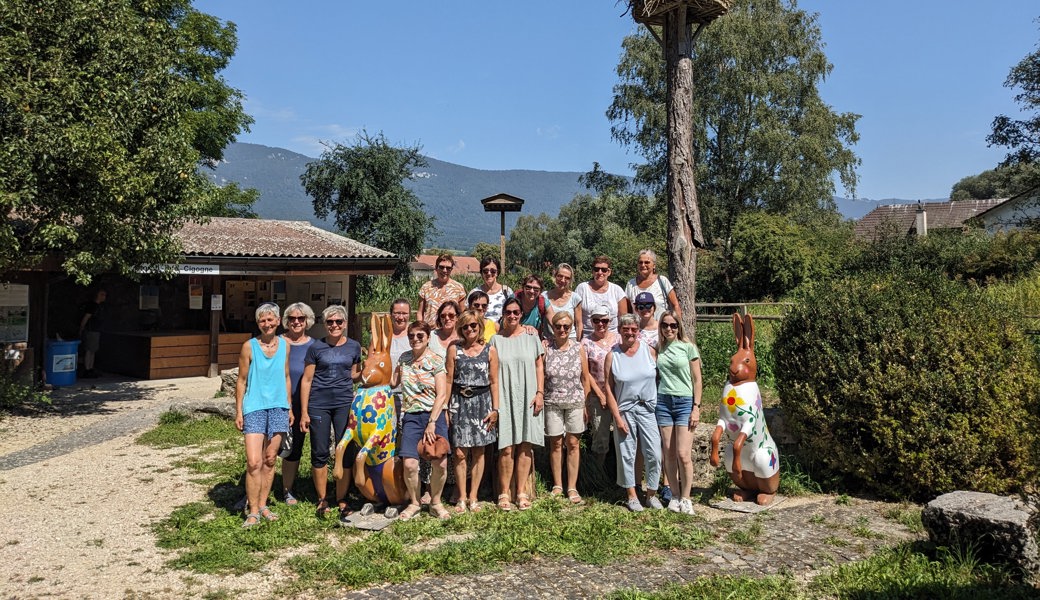 Gymnastikgruppe Rebstein im Storchendorf Altreu