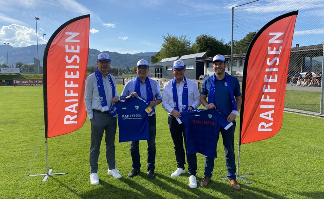 FC mit neuem Co-Sponsor Raiffeisenbank Mittelrheintal
