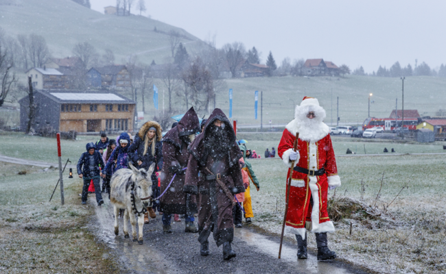Verkehrsverein, Tourismus Gais und Appenzeller Bahnen organisieren jährliche Samichlausfahrt