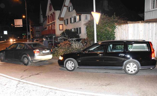 Betrunken verunfallt