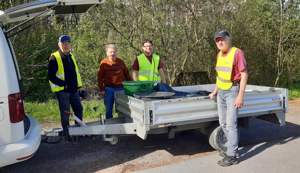 Otmar Graber, Josef Hutter, Peter Hutter, Heinz Hutter