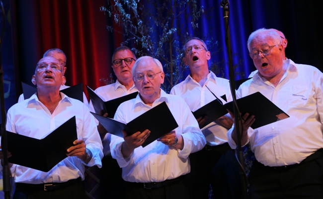 Der Männerchor sang «Welthits» - Bilder vom Unterhaltungsabend
