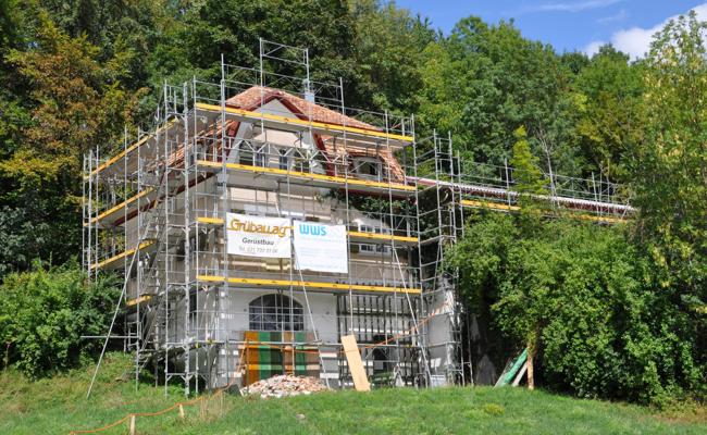 Chef statt Chauffeur im Pförtnerhaus