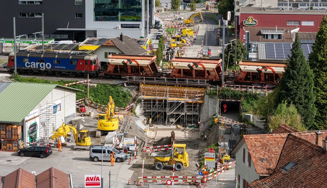 Die Strassensperrung in Buriet wird nach Problemen bald aufgehoben