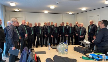 Der Männerchor Au Berneck erfreute die Bewohnenden