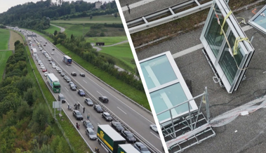 Polizei verteilt nach Mega-Stau auf A1 Dutzende Bussen und Anzeigen