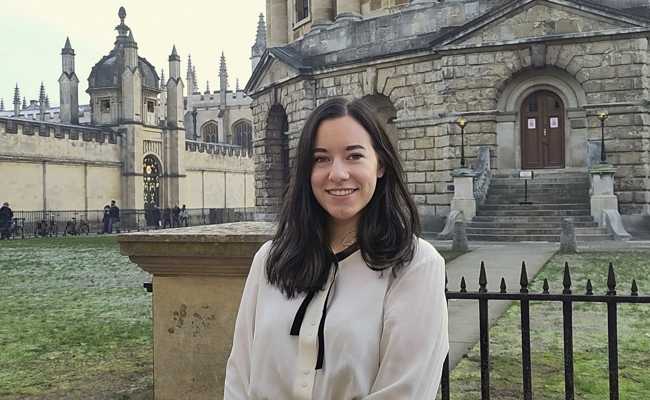 Eine Rheintalerin studiert in Oxford und hat ein grosses Ziel