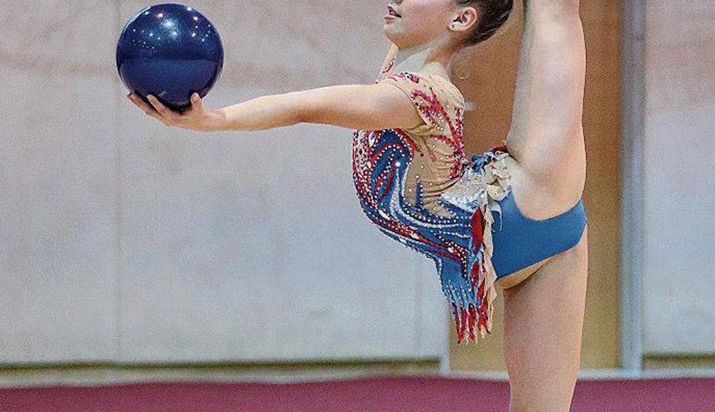 Die elfjährige Lea Schefer von der RG Berneck holte in Budapest eine Goldmedaille. 