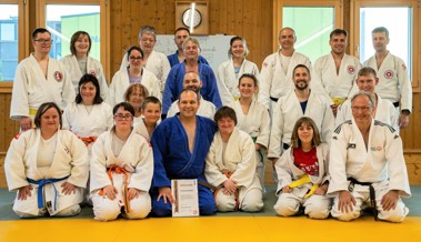 Training zeigt: Judo geht auch mit einer Beeinträchtigung gut
